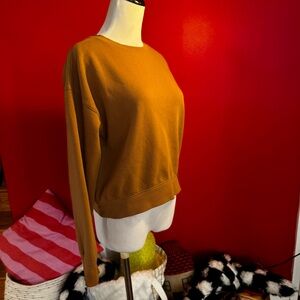 Tan Crew Neck Sweater